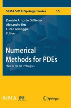 Paperback Numerical Methods for Pdes: State of the Art Techniques Book