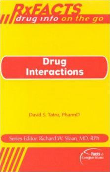 Paperback Rxfacts: Drug Interactions: Published by Facts and Comparisons Book