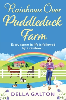 Paperback Rainbows Over Puddleduck Farm [Large Print] Book