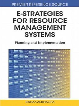 Hardcover E-Strategies for Resource Management Systems: Planning and Implementation Book