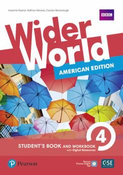 Paperback Wider World American Edition 4 Student Book & Workbook with PEP Pack Book