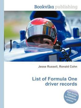 Paperback List of Formula One Driver Records Book