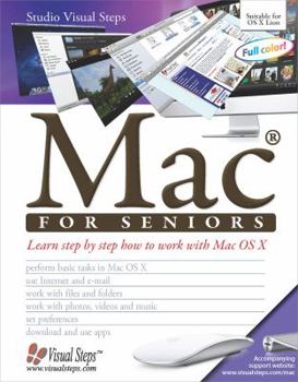 Paperback Mac for Seniors [Large Print] Book