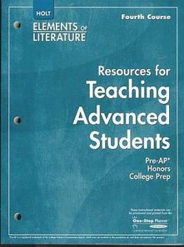 Paperback Res/Tchg Adv Students Eolit 2007 G 10 Book