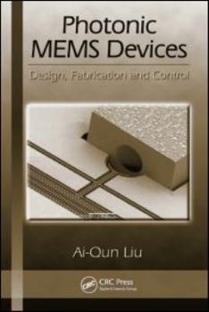 Hardcover Photonic MEMS Devices: Design, Fabrication and Control Book
