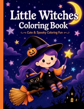 Little Witches Coloring Book