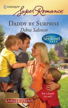 Mass Market Paperback Daddy by Surprise [Large Print] Book