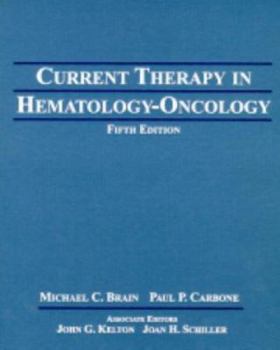 Hardcover Current Therapy in Hematology-Oncology Book