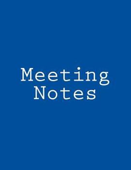 Meeting Notes
