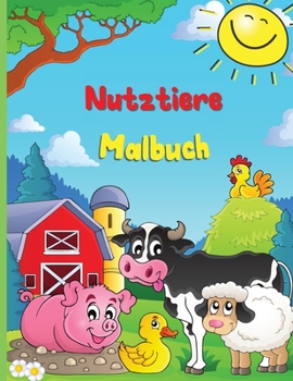 Nutztiere: Malbuch