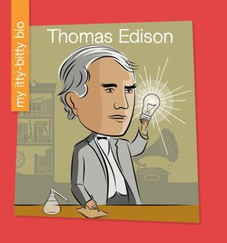 Library Binding Thomas Edison Book