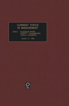 Hardcover Current Topics in Management Book