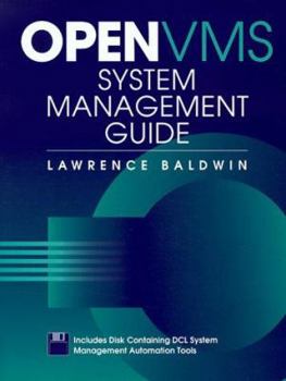 Paperback OpenVMS System Management Guide (HP Technologies) Book