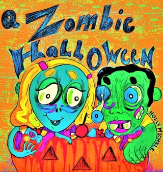 Hardcover A Zombie Halloween Book