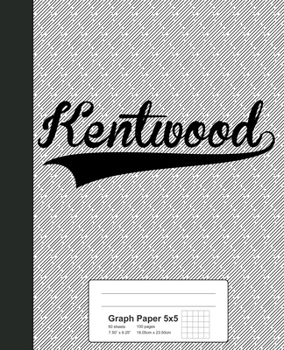 Paperback Graph Paper 5x5: KENTWOOD Notebook Book