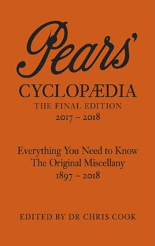 Hardcover Pears' Cyclopaedia 2017-2018 Book