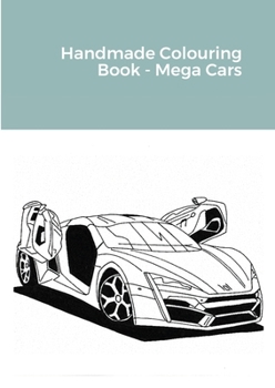 Paperback Handmade Colouring Book - Mega Cars Book