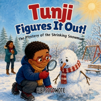 Paperback Tunji Figures It Out!: The Mystery of the Shrinking Snowman Book