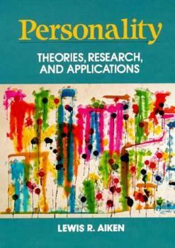 Hardcover Personality: Theories, Research, and Applications Book