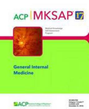 Paperback MKSAP (R) 17 General Internal Medicine Book