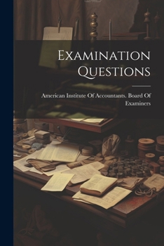 Paperback Examination Questions Book