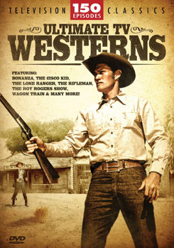 DVD Ultimate TV Westerns 150 Movie Pack Book