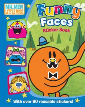 Paperback The Mr. Men Show Funny Faces Sticker Book