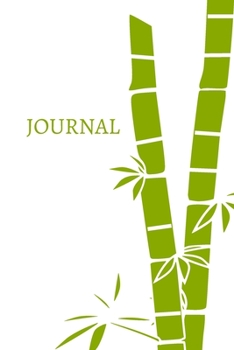 Paperback Bamboo Journal: 120 page 6x9 Blank Lined Journal Book