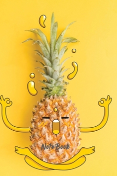 Notebook: Lined Notebook with Pineapple Cover Cool Journal, Unique Diary, Bullet Journal, for Writing - 130 Pages - 6 x 9