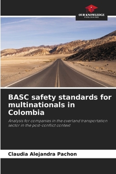 Paperback BASC safety standards for multinationals in Colombia Book