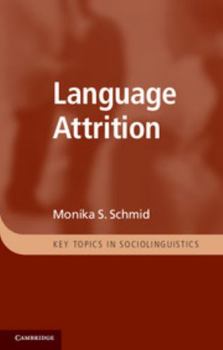 Hardcover Language Attrition Book