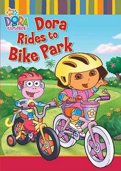 Hardcover Dora Rides to Bike Park. Book