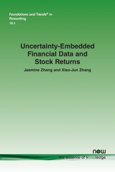 Paperback Uncertainty-Embedded Financial Data and Stock Returns Book