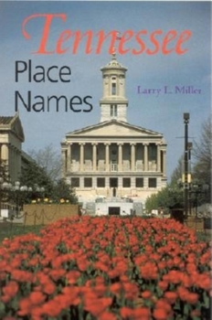 Paperback Tennessee Place-Names Book