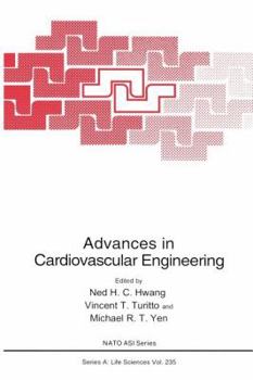 Hardcover Advances in Cardiovascular Engineering (Nato Science Series A:) Book