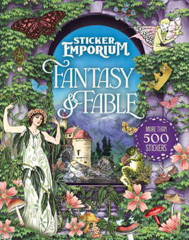 Paperback Sticker Emporium Fantasy & Fable Book