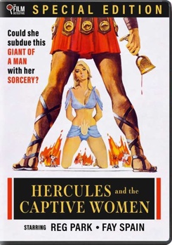 DVD Hercules And The Captive Women Book