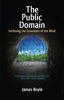 Paperback The Public Domain: Enclosing the Commons of the Mind Book