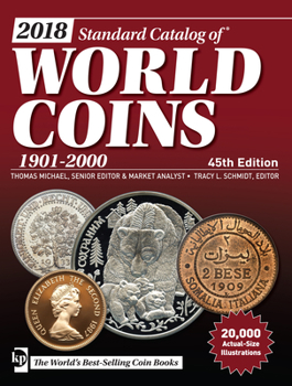 Paperback 2018 Standard Catalog of World Coins, 1901-2000 Book