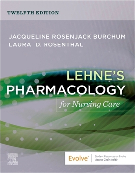 Paperback Lehne's Pharmacology for Nursing Care Book