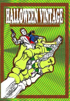 Halloween Vintage: Retro Horror Coloring Book