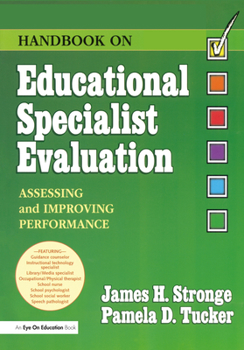 Paperback Handbook on Educational Specialist Evaluation [With CDROM] Book