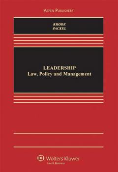 Paperback Leadership: Law, Policy, and Management Book