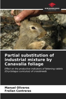 Paperback Partial substitution of industrial mixture by Canavalia foliage Book