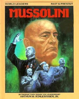 Library Binding Benito Mussolini Book