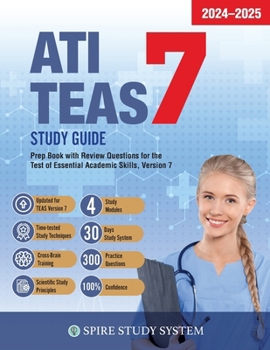 Paperback ATI TEAS 7 Study Guide Book