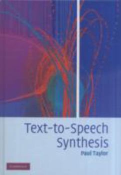 Hardcover Text-to-Speech Synthesis Book