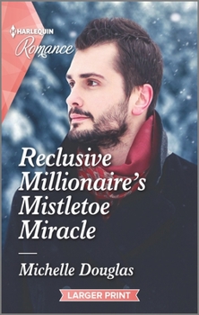 Mass Market Paperback Reclusive Millionaire's Mistletoe Miracle [Large Print] Book