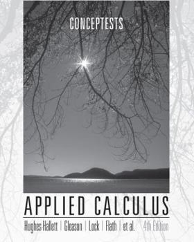 Conceptests to Accompany Applied Calculus Fourth Edition