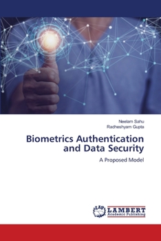 Paperback Biometrics Authentication and Data Security Book